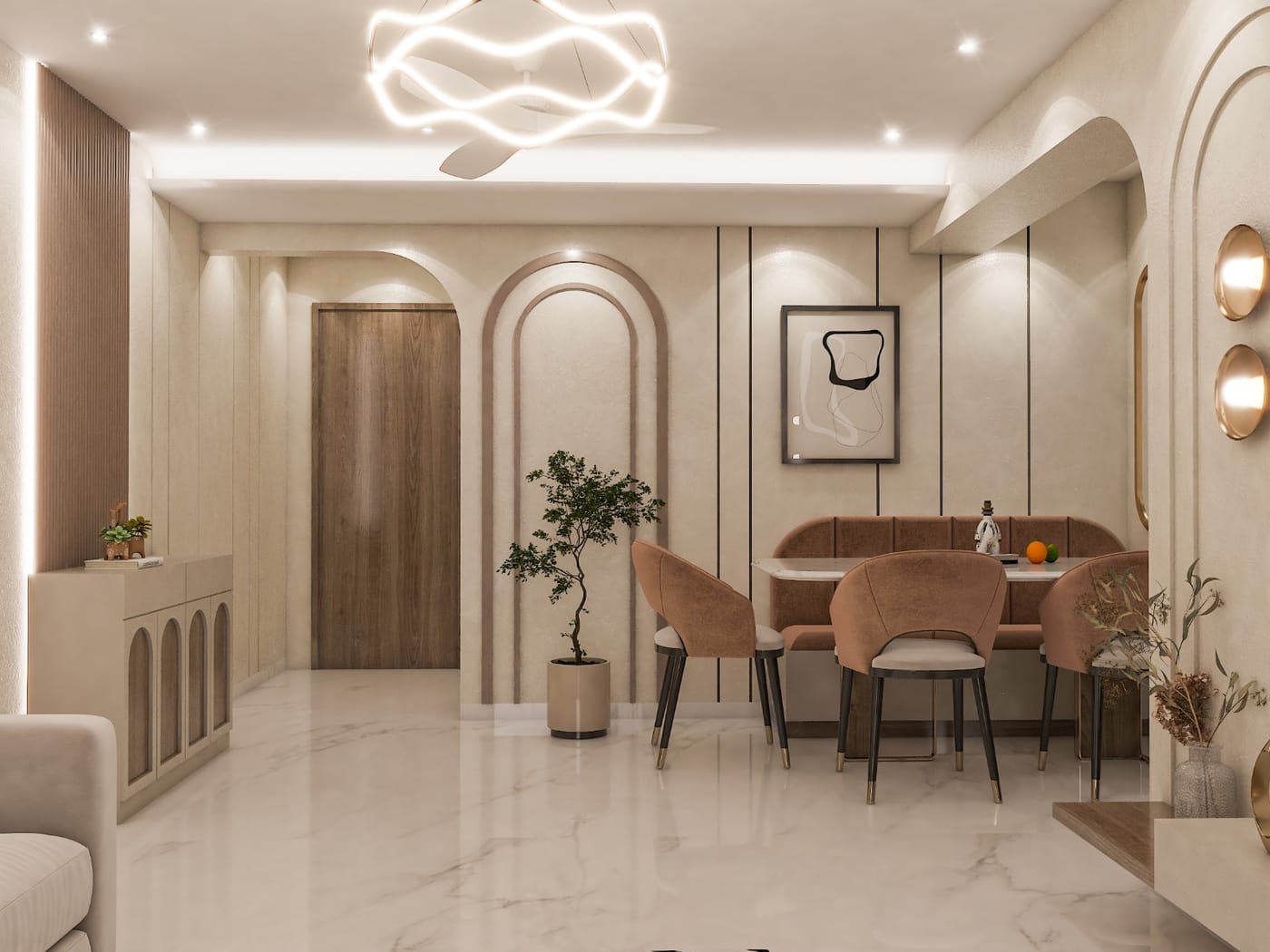 Ghatkopar Sunrise Colony 2 BHK — living room
